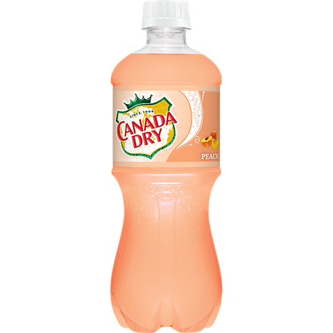 24 PACK Canada Dry Peach (USA) (20oz)