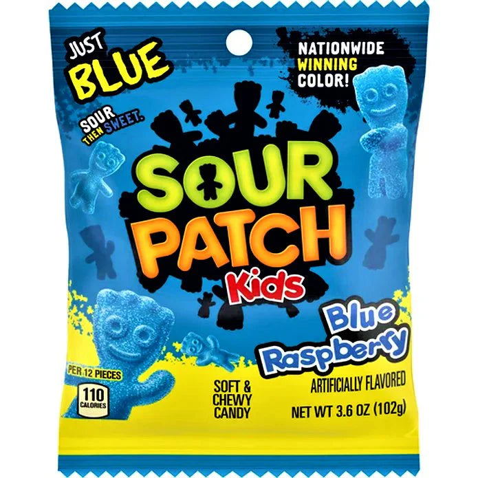 Sour Patch Kids Blue Raspberry (102g)