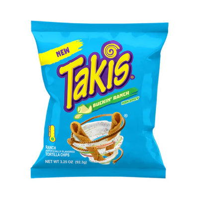 Takis Buckin’ Ranch Tortilla Corn Chips (92.3g)