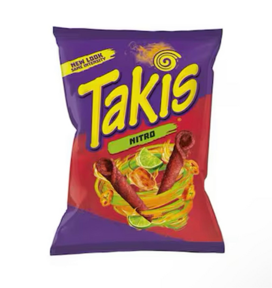 Takis Nitro Rolled Tortilla Corn Chips (92.3g)