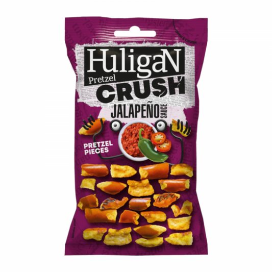 HuligaN Pretzel Pieces
Jalapeno (65g)
