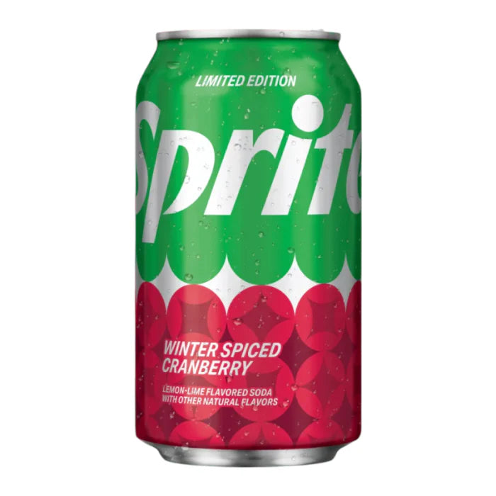Sprite Winter Spiced Cranberry (330ml) (USA)