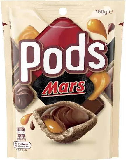 Mars Pods Pouch (160g) (Australia)