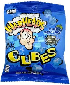 Warheads Blue Raspberry Cubes
(99g)